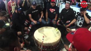 Northern Cree Singers Straight Song @ FSIN Powwow 2015