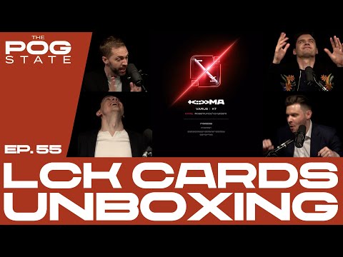 THE POG STATE I EP 55 LCK CARDS UNBOXING!