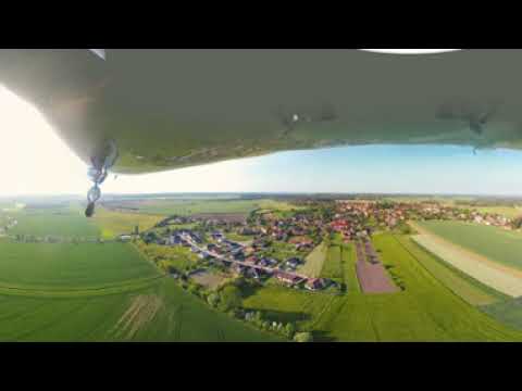 360° letecké video Krakovany z nebe