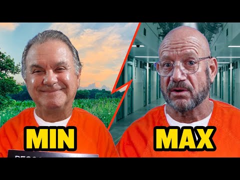 Min. Security vs Max. Security: Prisoners Compare Their Time
