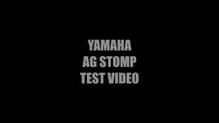 Video thumbnail for Yamaha AG STOMP test video by Tone Works
