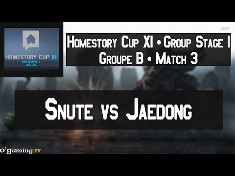 Snute vs Jaedong - HomeStory Cup XI - Group Stage 1 - Groupe B - Winner Match (Match 3)