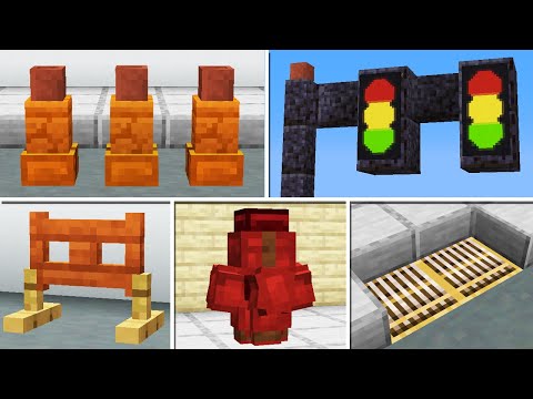 10 City Build Tricks & Decorations in Minecraft Java & Bedrock