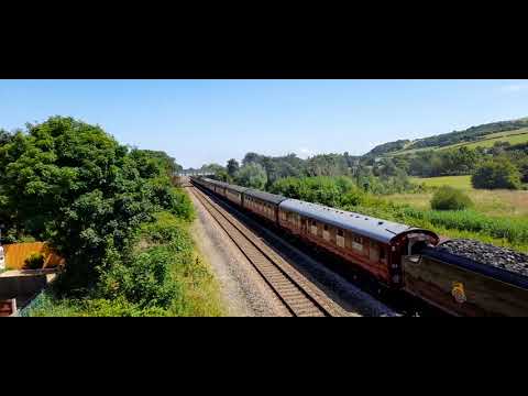 45690 heads west through   Prestatyn