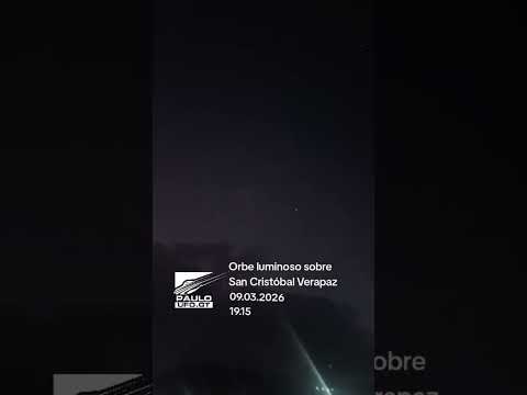 Ovni en San Cristóbal Verapaz