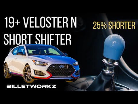 19+ Hyundai Veloster N Short Shifter Install - Billetworkz