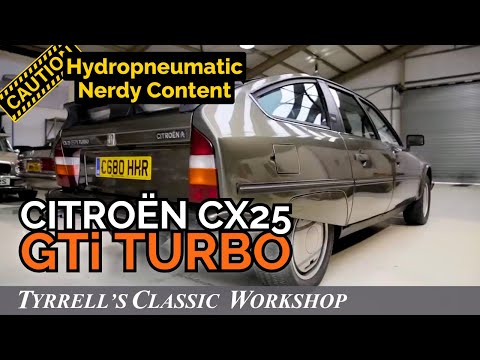 Citroën CX 25 GTi Turbo - a rare beast with party tricks | Tyrrell's Classic Workshop