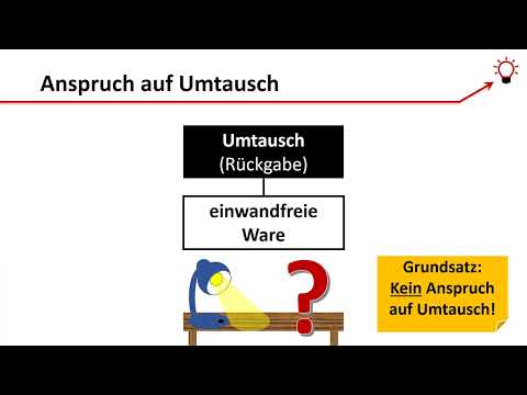 Umtausch und Rückgabe