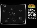 Asteroids Arcade Vector Games Atari How To Play
