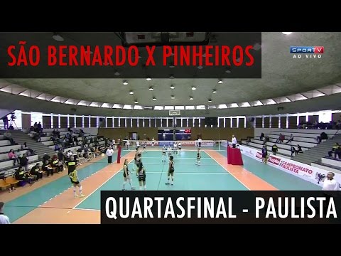 São Bernardo x Pinheiros - Quartas de Finais - Campeonato Paulista de Vôlei Feminino