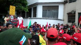 preview picture of video 'protesto do mst - moreno 09/05/ 2014'