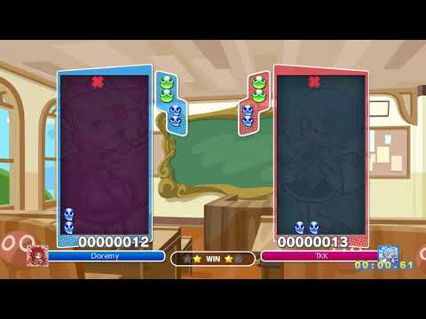 [Puyo Puyo Champions] Ranked Match: Doremy vs. TKK (19-04-2019, Switch)