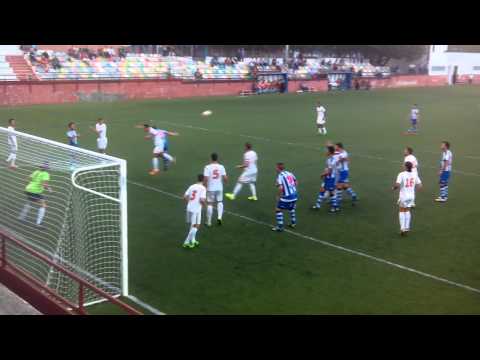 Gol de Chicho, C. Calasparra 0-6 Lorca Deportiva