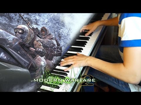 Call Of Duty Modern Warfare 2 -  Snowmobile Chase (Piano)