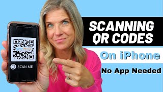 How to Scan QR Code on iPhone 📱 | NO APP NEEDED