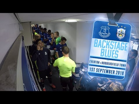BACKSTAGE BLUES: EVERTON V HUDDERSFIELD TOWN | TUNNEL CAM + ACCESS ALL AREAS