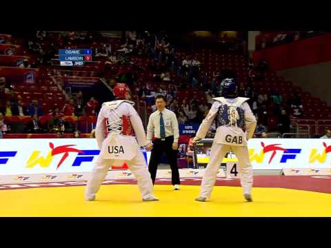 Mondiaux de taekwondo - Anthony Obame vs Lambdin (+87kg)