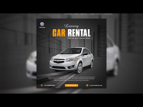 Learn academy banner or Social media ad design in adobe photoshop