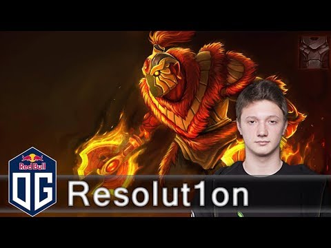 OG.Resolut1on Ember Spirit Gameplay - Ranked Match - OG Dota 2.