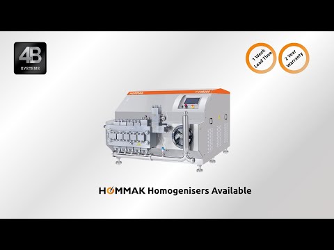 HOMMAK High-Pressure Homogenisers