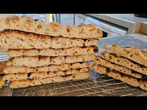 Barbari bread recipe :Traditional bread from Asia/Persian  flatbread