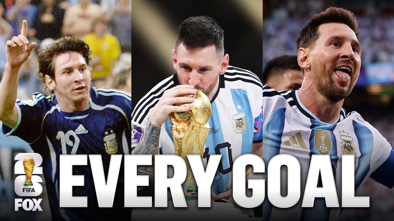 Lionel Messi World Cup Goals: Every Iconic Moment