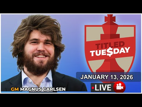 🔴 Magnus Carlsen | Titled Tuesday | January 13, 2026