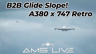 Download lagu Emirates A380 b2b Retro Cargolux 747 – The Mother of All Glide Slope Shots! mp3 Download lagu Emirates A380 b2b Retro Cargolux 747 – The Mother of All Glide Slope Shots! mp3