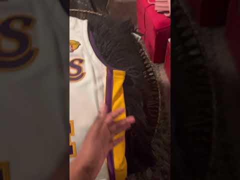 Los Angeles Lakers Mitchell and ness Kobe Bryant jersey