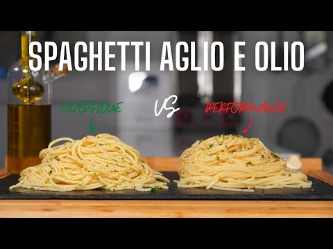 Recette Spaghettis à l’ail, huile d’olive et piment