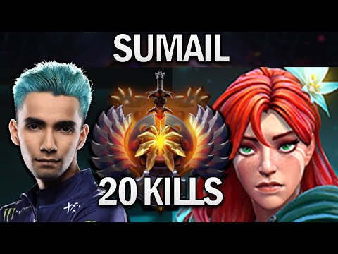 SUMAIL WINDRANGER WITH 20 KILLS - DOTA 2 7.28 GAMEPLAY