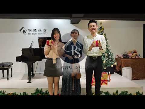 【Piano, Violin & Vocal Performance】O Holy Night - Apple, Louis & Mindy