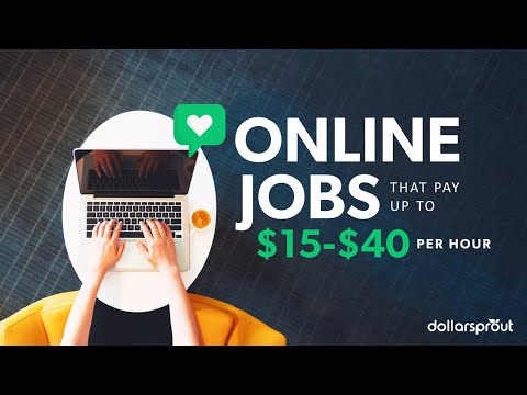40 Legit Online Jobs That Are Easy, Flexible and Profitable