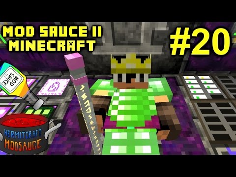 Minecraft Mods - Mod Sauce II Ep. 20 - Thaumic Energistics & Gaia 2 !!! ( HermitCraft Modded )