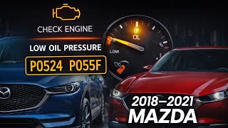 Low Oil Pressure Warning? Don’t Ignore This Mazda Problem
