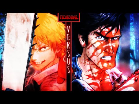 Denji vs Ash Williams (Chainsaw Man vs Evil Dead) | FICTIONAL VERSUS CONCEPT TRAILER