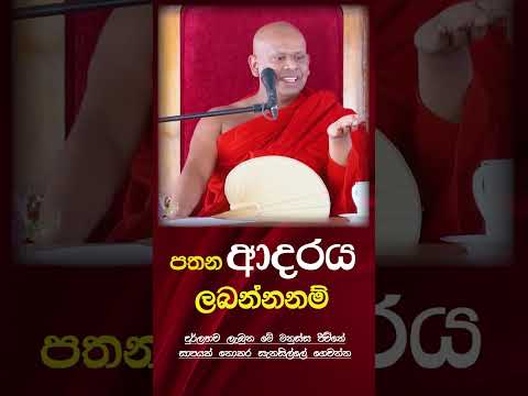 පතන ආදරය ලබන්න නම් 🤔🍃 Venerable Welimada Saddaseela Thero