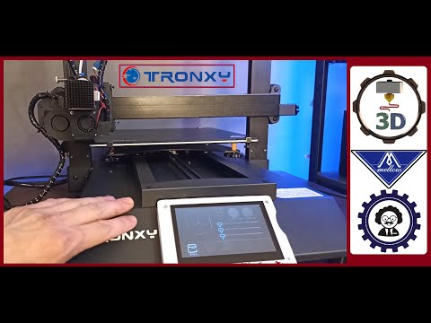3D Printer Tronxy XY-3 PRO V2, replacement of Mellow 32bit FLY-CDY board, FLY 4.3 Touch Screen