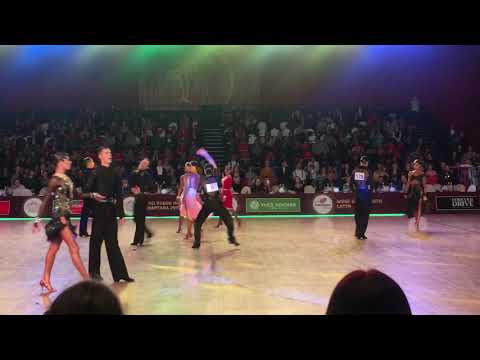 Petr Alexashin - Natalia Karakotova, Cha-cha - Latin Quarter 2019, WDSF Open Youth Latin