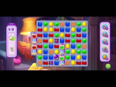 Homescapes level 12925 - blast with boosters