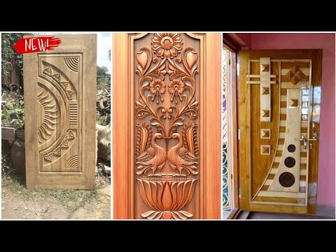 🔝 160 Latest teak wooden door collection in 2023 l front door design Catalogue l door design ideas