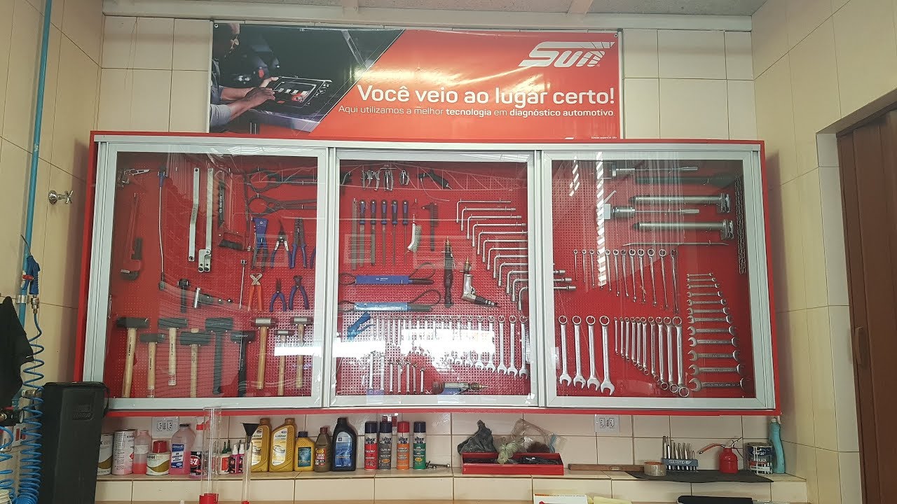 Oficina Mecânica (FCA) - Ferramentas automotivas básicas para montar sua oficina.