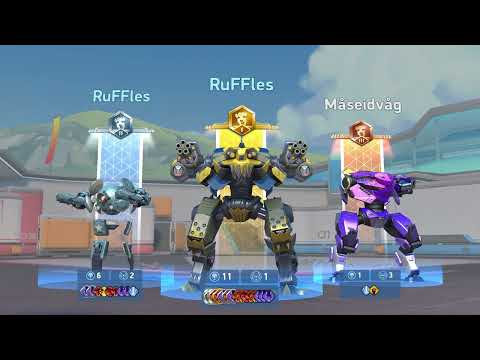 Minigun 12 is my New Favorite Weapon - Mech Arena