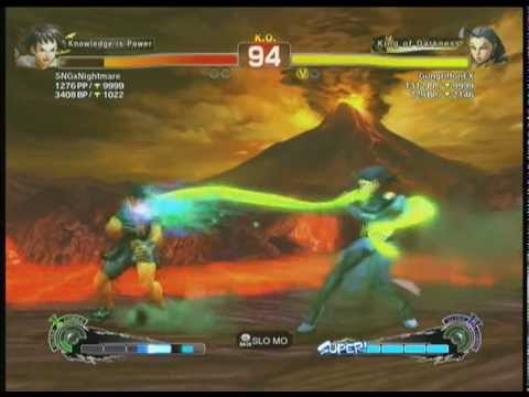 Super Street Fighter 4 AE 2012 - GungriffonEX(Rose) vs SNGxNightmare(Makoto)
