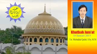 preview picture of video 'Khutbah Jum'at, Misbakhul Qulub, S.Sy, M.Pd, 16 Januari 2015 Pondok Karangasem Paciran'