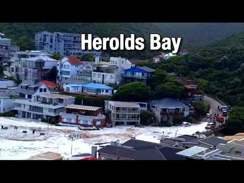 Devastating storm surge hits Garden Route 16 September Oudtshoorn