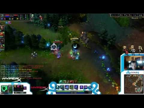 C9 Hai Thresh vs Annie [Support] [Challenger Ranked solo queue]