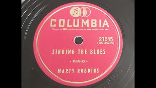 Marty Robbins &#39;Singing The Blues&#39; 1956 78 rpm
