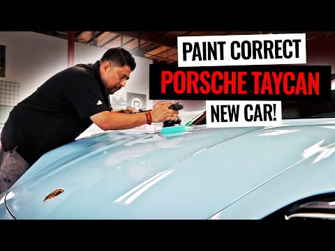 Paint Correcting New 2021 Porsche Taycan! | Reconditioning Ep.2
