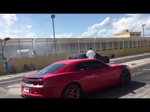 Camaro SS Nitro vs Dodge Charger SRT8 Full Bolt ons